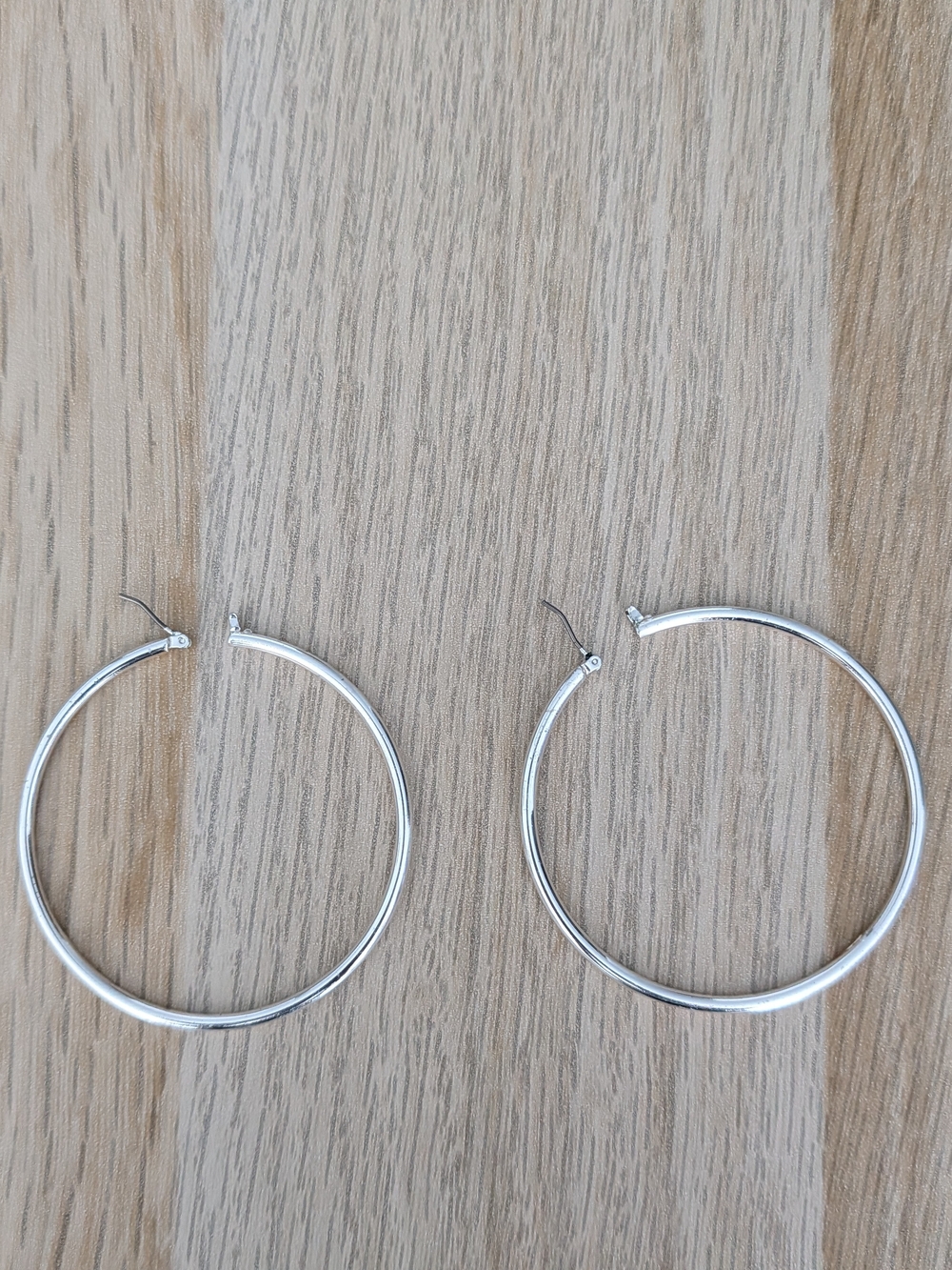 Nine West Classic Silver Hoop Earrings - Women's Jewelry